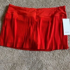 Street to Pleat Hot Heat skirt NWT